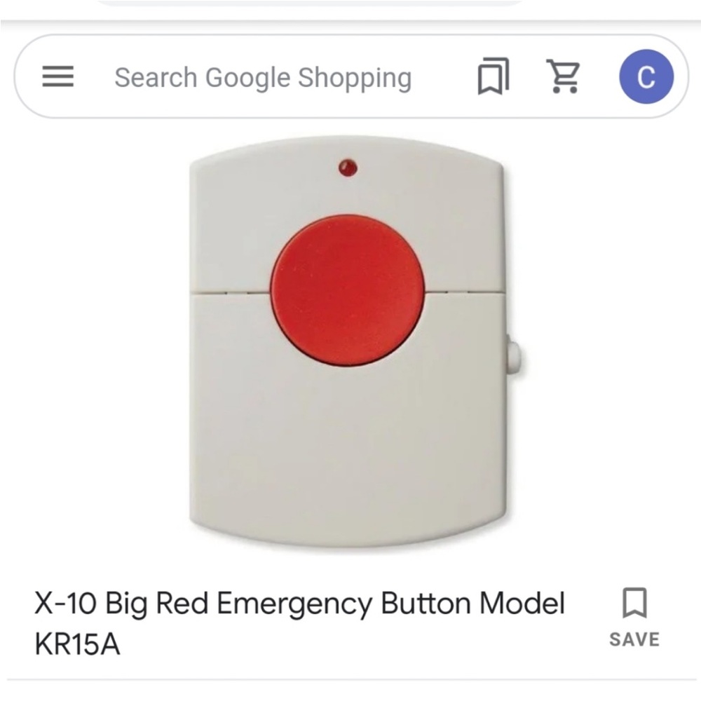 BIG RED PANIC BUTTON